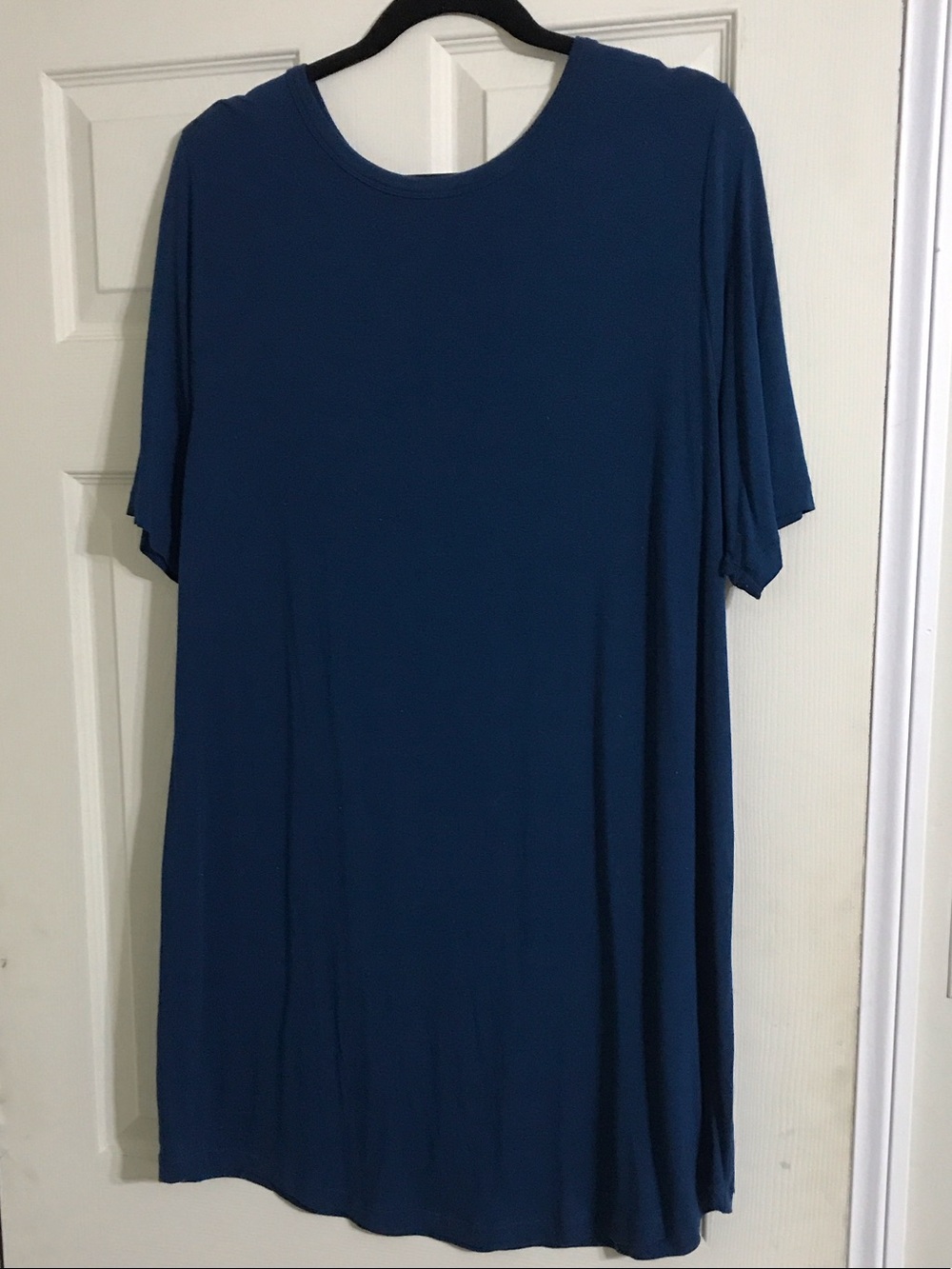 Universal Standard Deep Teal Midi Dress